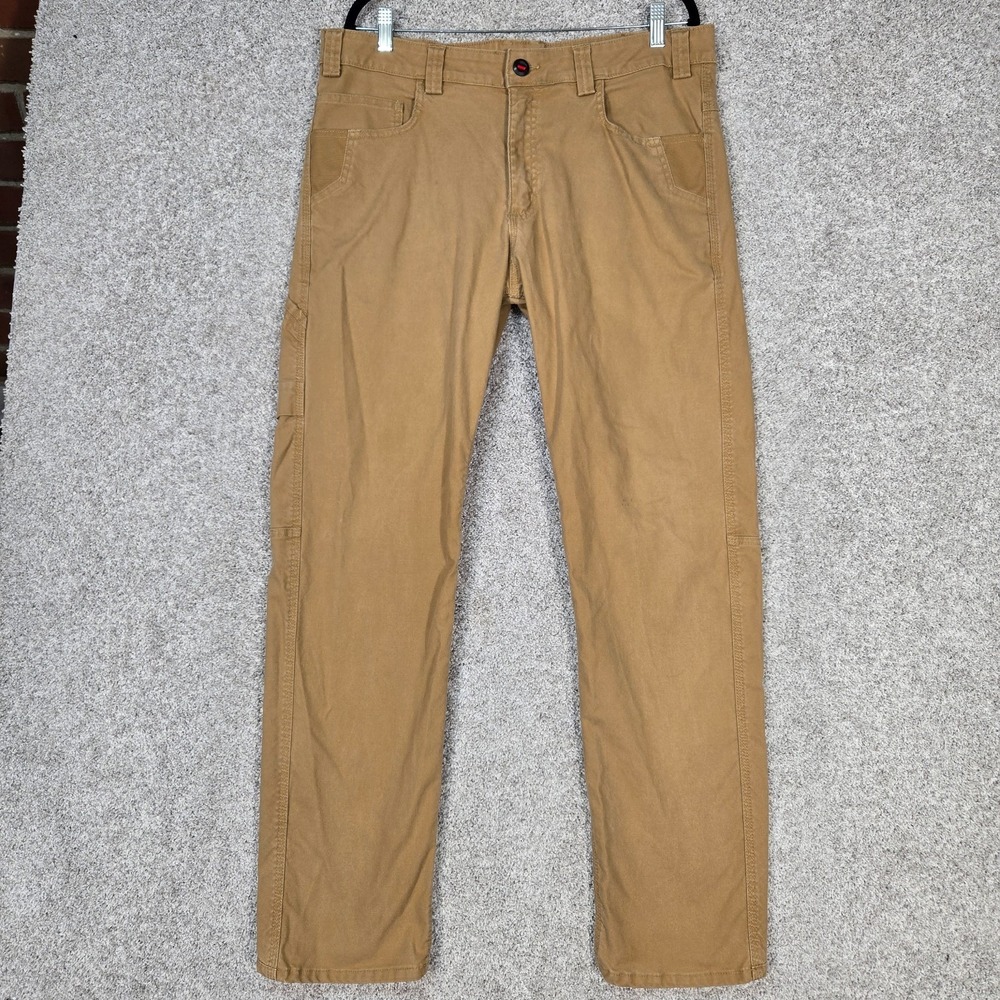 Milwaukee Canvas Pants Men's 36x32 tan Brown workwear